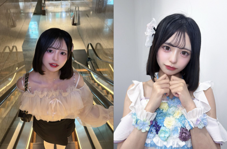 中野世良以偶像出道,被爆出曾在風俗店當制服妹。(圖/翻攝中野世良X)
